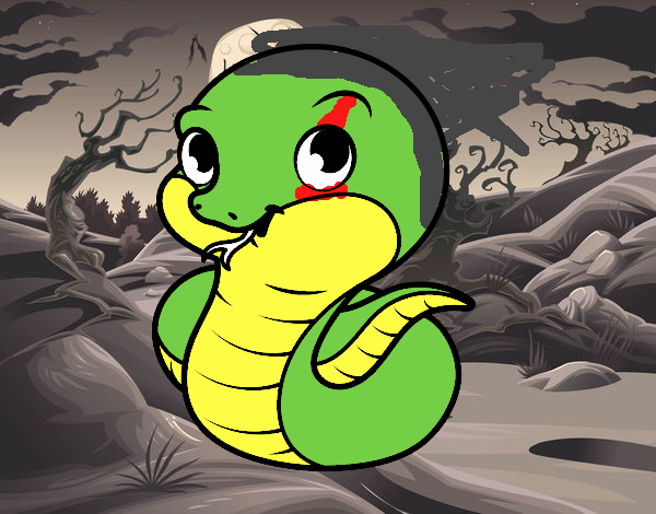 Serpiente bebé