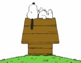 Snoopy durmiendo