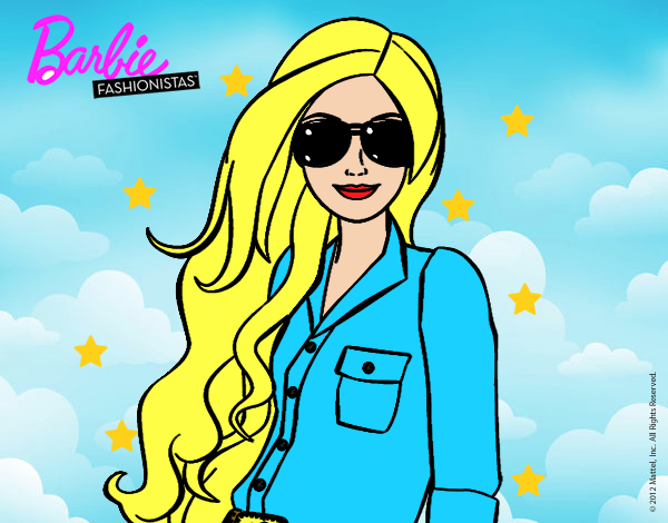 Barbie con gafas de sol