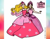 Barbie y su amiga súper felices