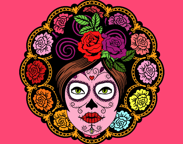 Calavera mejicana femenina