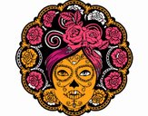 Calavera mejicana femenina