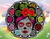 Calavera mejicana femenina