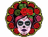 Calavera mejicana femenina