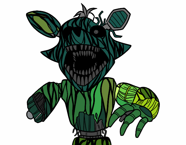 Foxy terrorífico de Five Nights at Freddy's