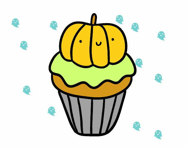 Halloween cupcake