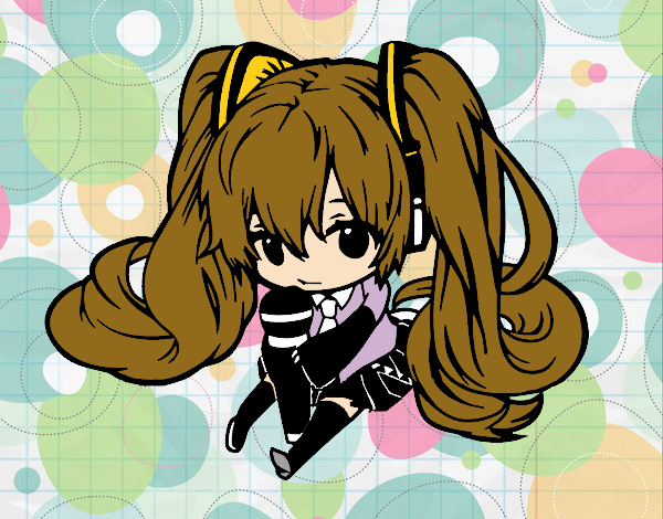 Miku Chibi vocaloid