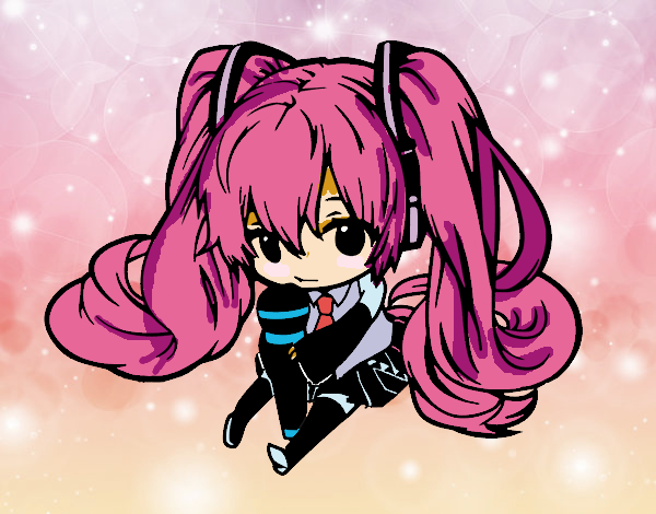 Miku Chibi vocaloid