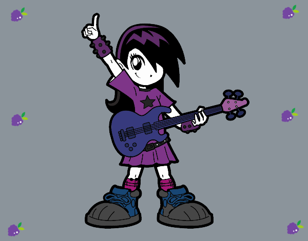 Niña rockera