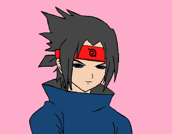 Sasuke enfadado