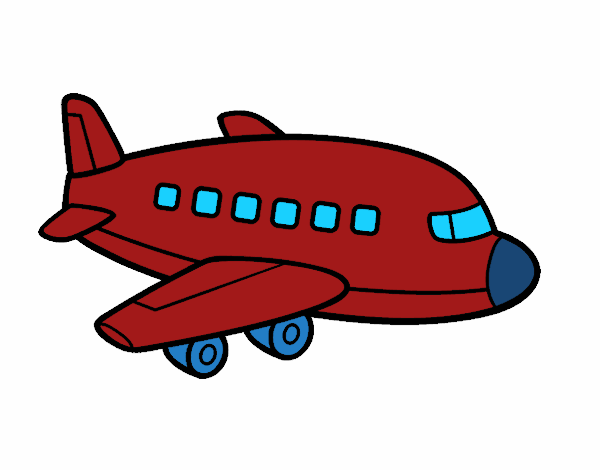 Un avión de pasajeros