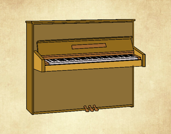 Un piano de pared