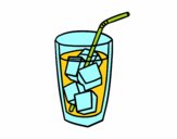 Un vaso de refresco