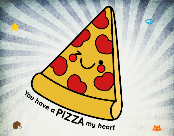 pizza de amor