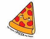 You have a pizza my heart