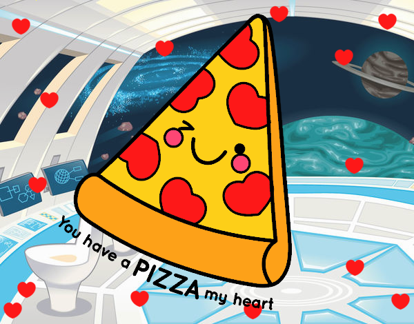 la pizza espacial 