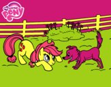 Applejack y Winona