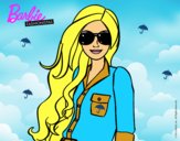 Barbie con gafas de sol