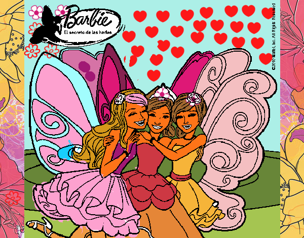 Barbie y sus amigas en hadas