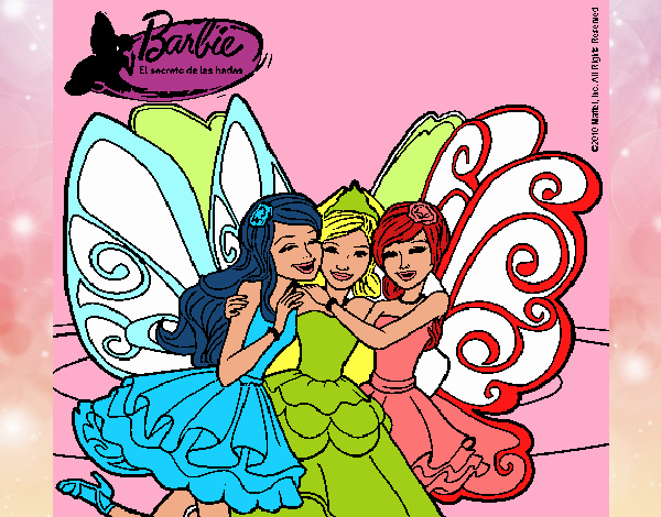 Dibujo de Danna y hoy les presento a KINTER BELL Y SUS  AMIGIS