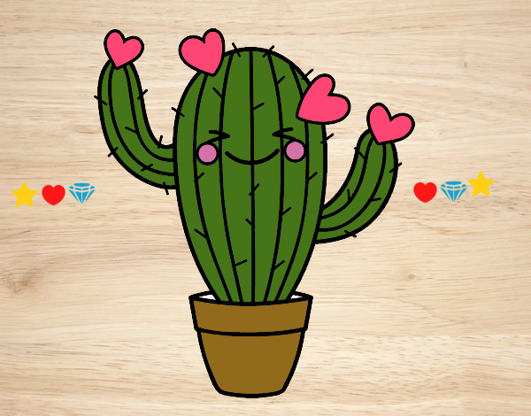 Cactus corazón