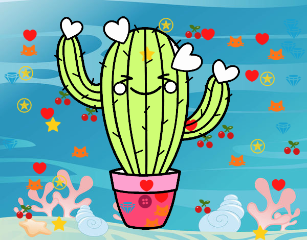 Cactus corazón