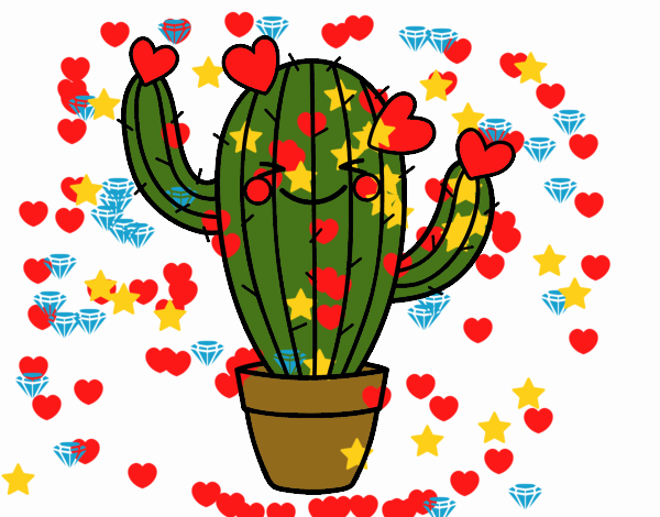 es bonito el dibujode un cactus estan bonito  me ase llorar