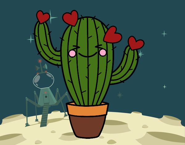 Cactus corazón