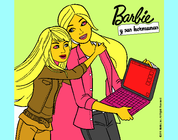 El nuevo portátil de Barbie