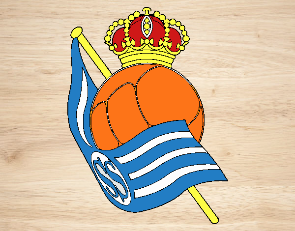 Escudo de la Real Sociedad de Fútbol