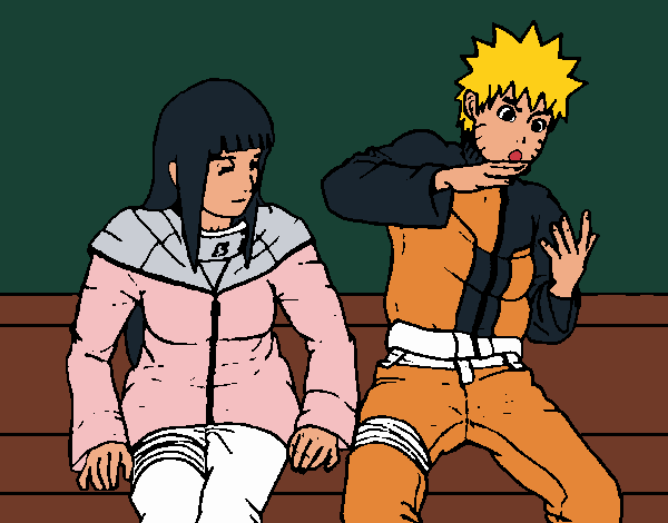 Hinata y Naruto