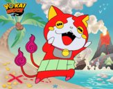 Jibanyan super feliz