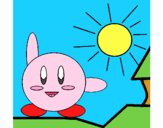 Kirby en un día soleado