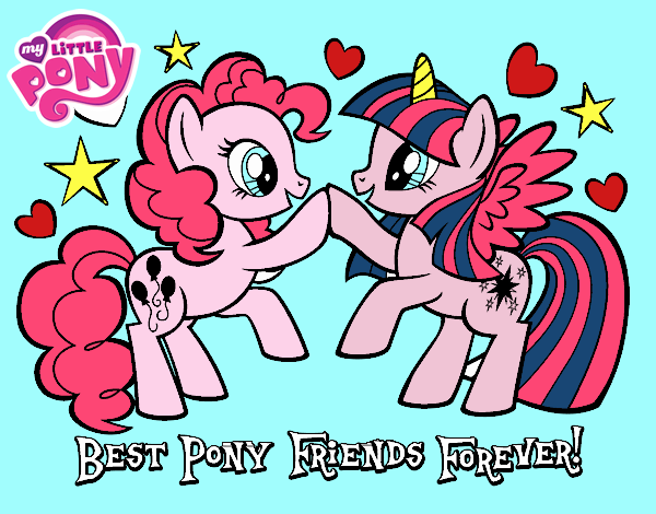 Mejores Pony Amigas para siempre