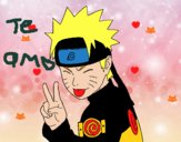 Naruto sacando lengua