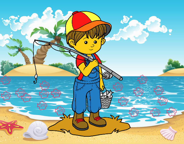 Niño pescador