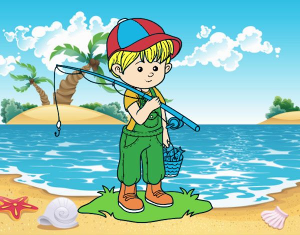 Niño pescador