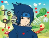 Sasuke enfadado