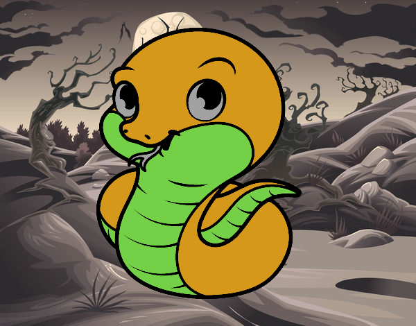 Serpiente bebé