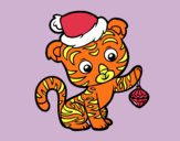 Tigre navideño