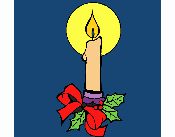 Vela de navidad 2