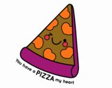 You have a pizza my heart