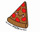 You have a pizza my heart