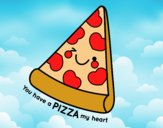 You have a pizza my heart