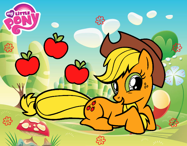 Applejack y sus manzanas