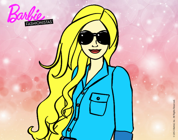 Barbie con gafas de sol