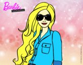 Barbie con gafas de sol