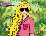 Barbie con gafas de sol