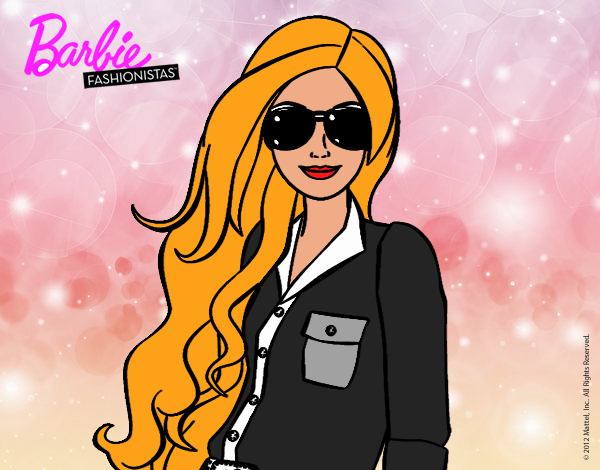 Barbie con gafas de sol