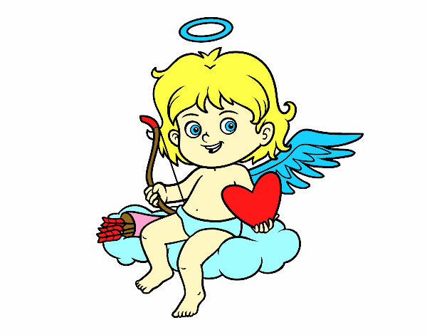 Cupido en una nube